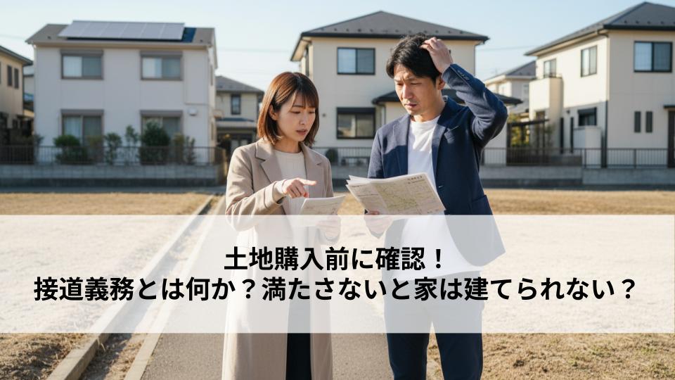 土地購入前に確認！接道義務とは何か？満たさないと家は建てられない？